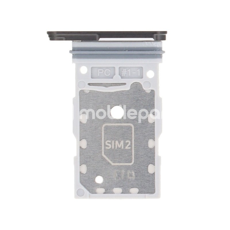 Dual Sim Card Tray Onyx Black Samsung SM-S921 - S926 S24+
