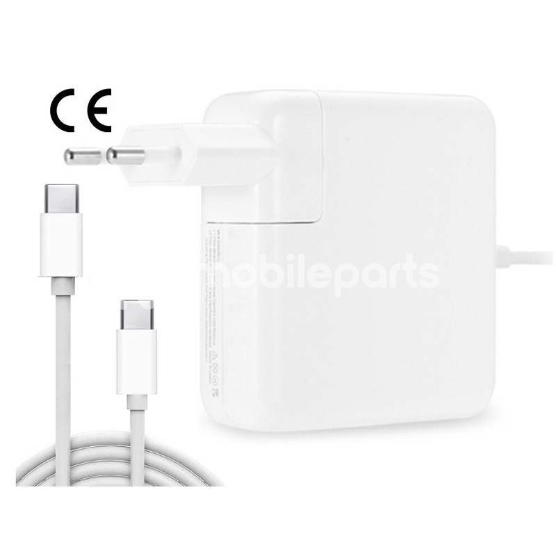 Charger Battery 61W USB-C / Type-C MacBook Pro 13.3 A2159 (No Logo)