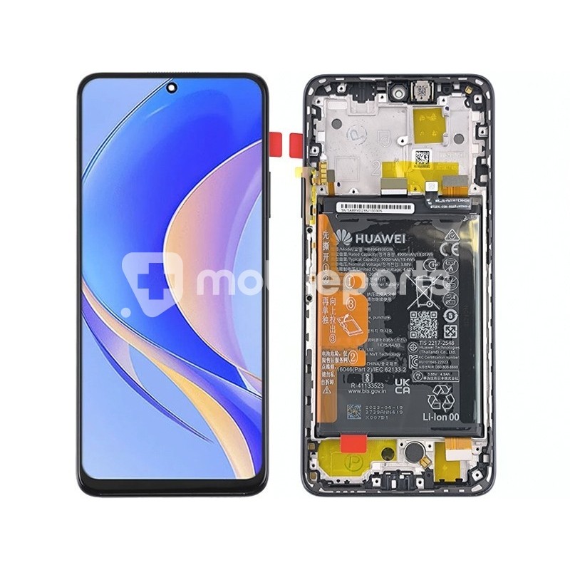 Display Touch + Frame Black Huawei Nova Y90 Ori