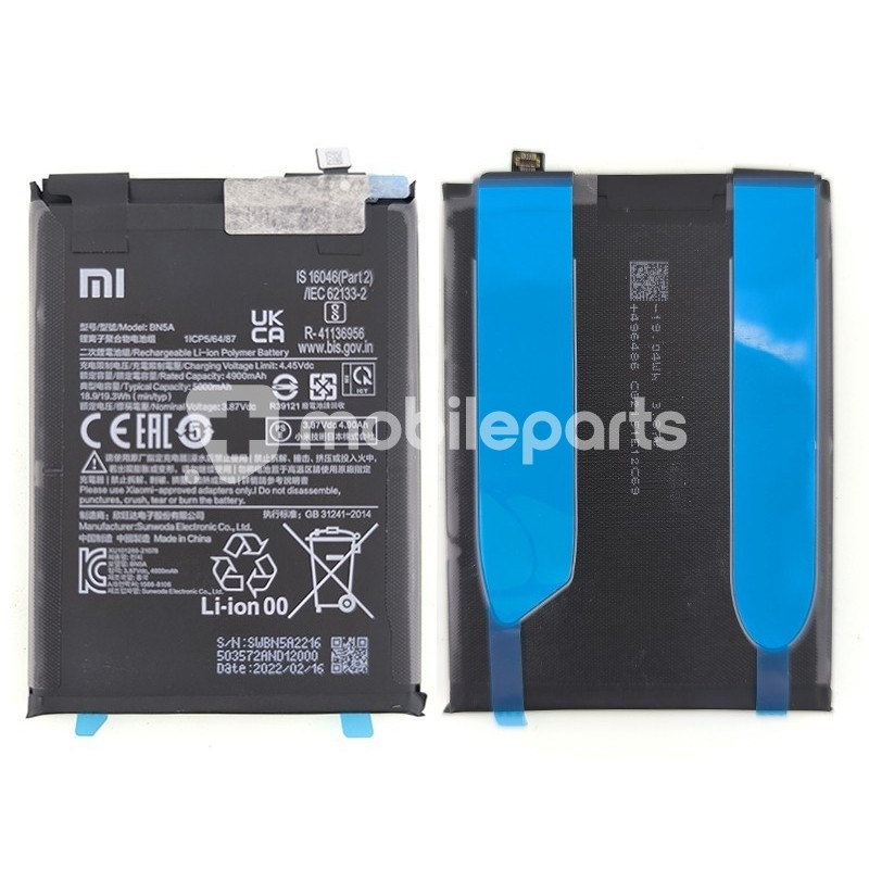 Batteria BN5A 5000mAh Xiaomi Poco M3 Pro 2021 No Logo
