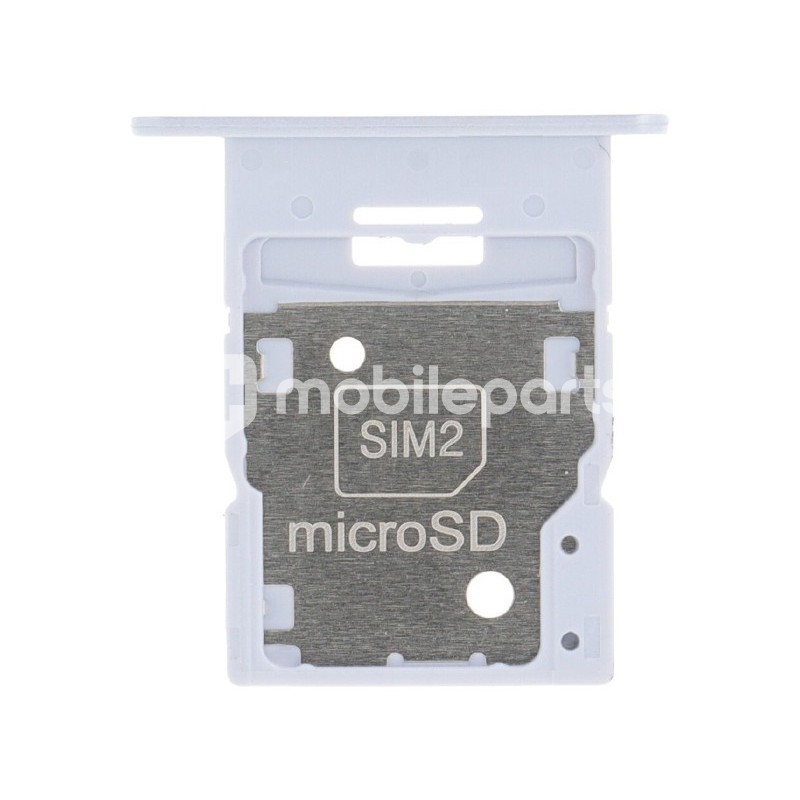 Dual Sim Card Tray Silver Samsung SM-A156 A15 5G
