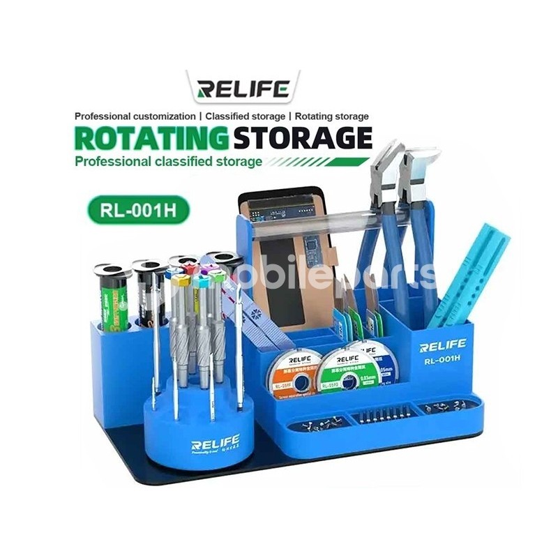 RELIFE RL-001H Rotatable Repair Storage Blue