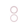 Frame Back Camera Pink iPhone 15-15 Plus (3PCS)