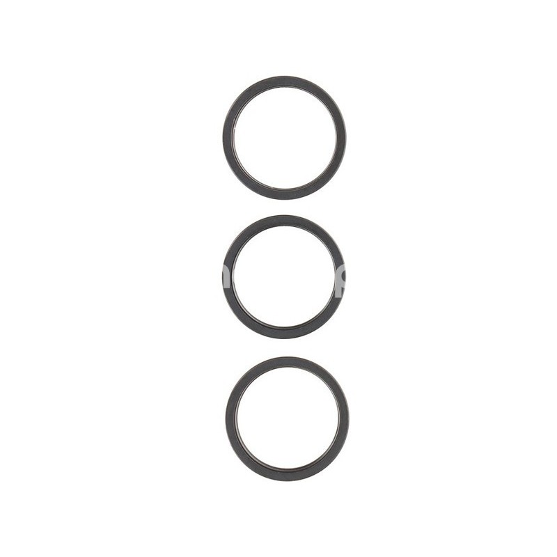 Frame Back Camera Black Titanium iPhone 15 Pro (3PCS)