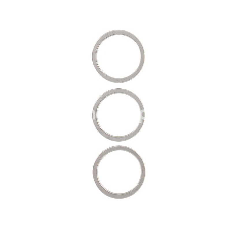 Frame Back Camera White Titanium iPhone 15 Pro Max (3PCS)