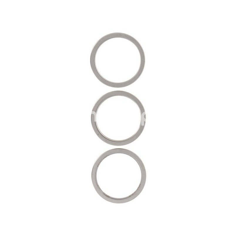 Frame Back Camera White Titanium iPhone 15 Pro (3pcs)