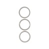 Frame Back Camera White Titanium iPhone 15 Pro (3pcs)