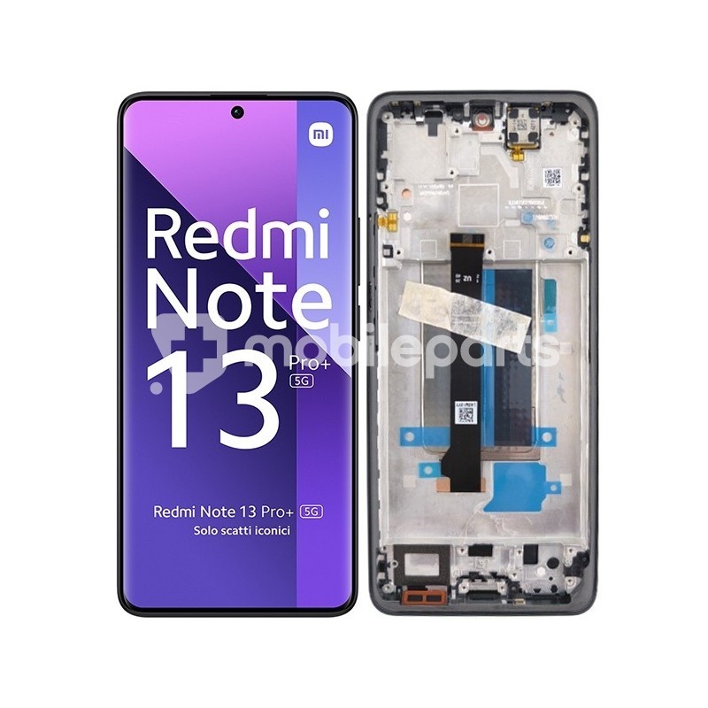 Display Touch + Frame Tarnish Xiaomi Redmi Note 13 Pro+ Ori