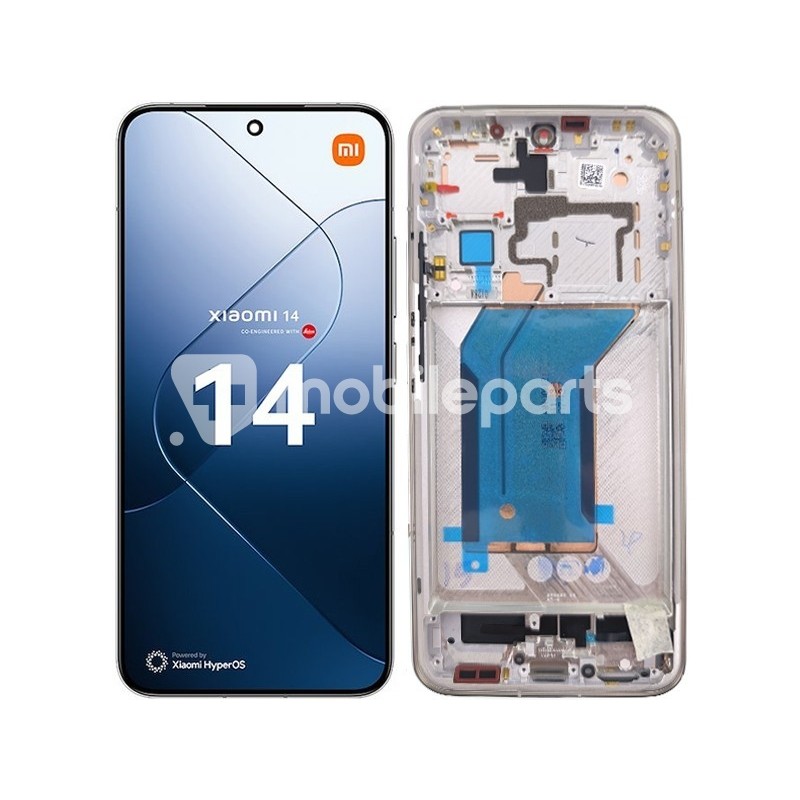 Display Touch + Frame White Xiaomi 14 Ori