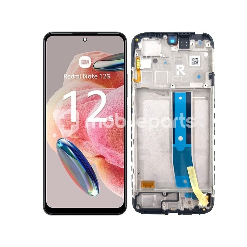 Display Touch + Frame Black Xiaomi Redmi Note 12s Ori