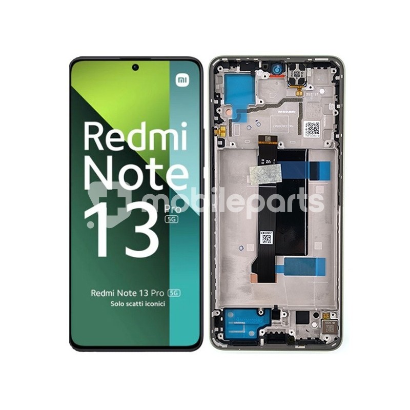 Display Touch + Frame Green Xiaomi Redmi Note 13 Pro 5G Ori