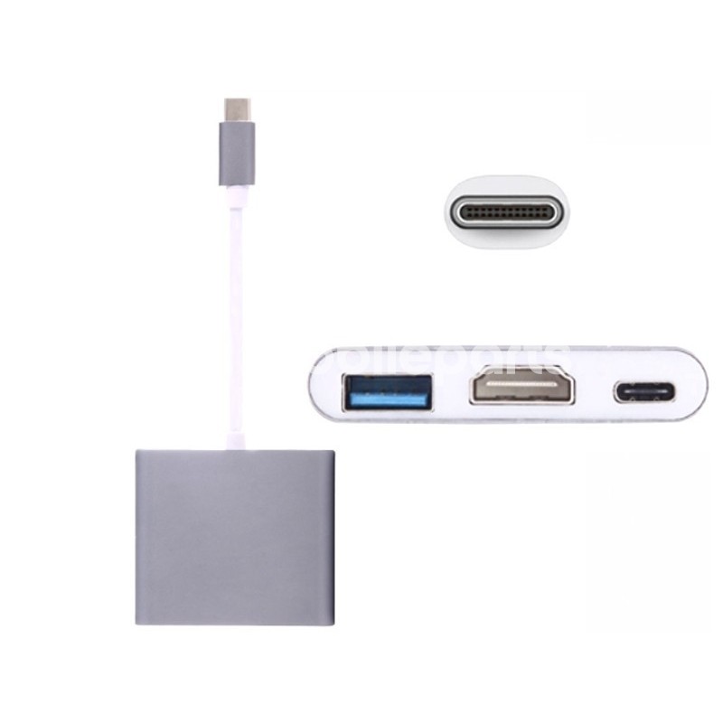 Adapter USB Type C - a USB-C - Type-C - HDMI