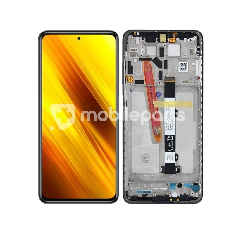 Display Touch + Frame Black Xiaomi Poco X3 Pro Ori
