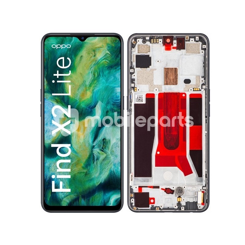 Lcd + Frame Moonlight Black OPPO Find X2 Lite Ori