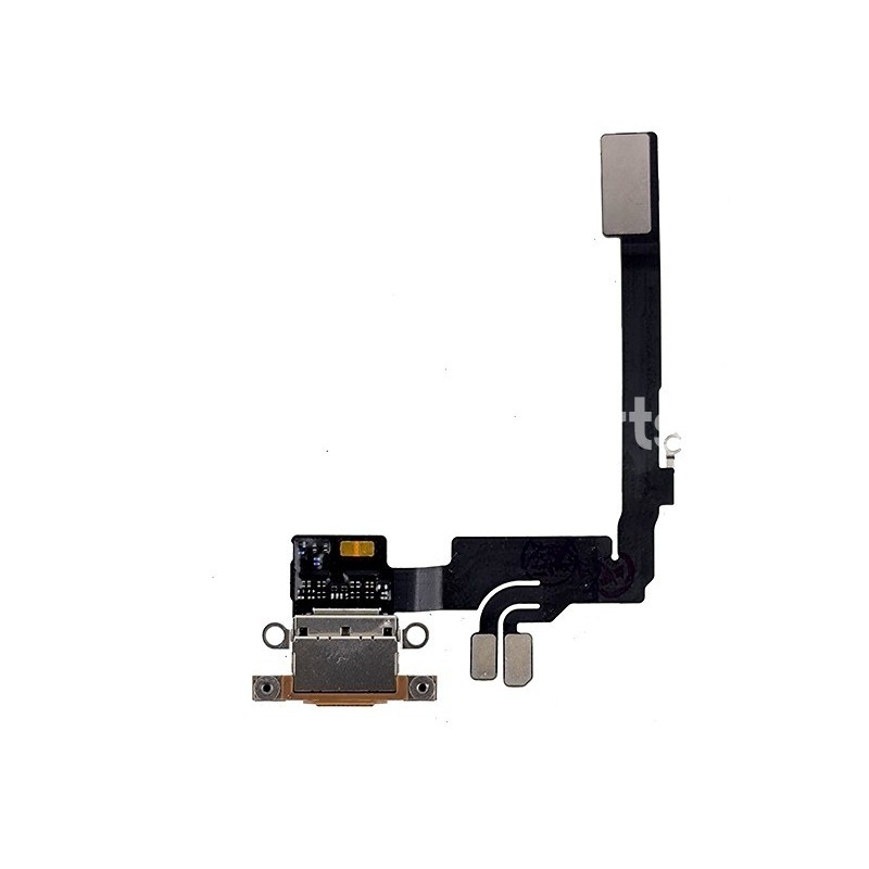 Charging Connector Desert Titanium Flex Cable iPhone 16 Pro (PULLED)