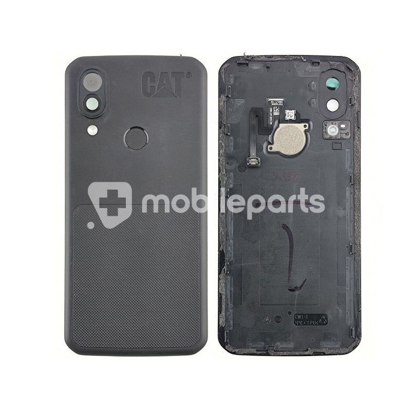 Rear Cover Black + Fingerprint Caterpillar S62 Pro (PULLED)