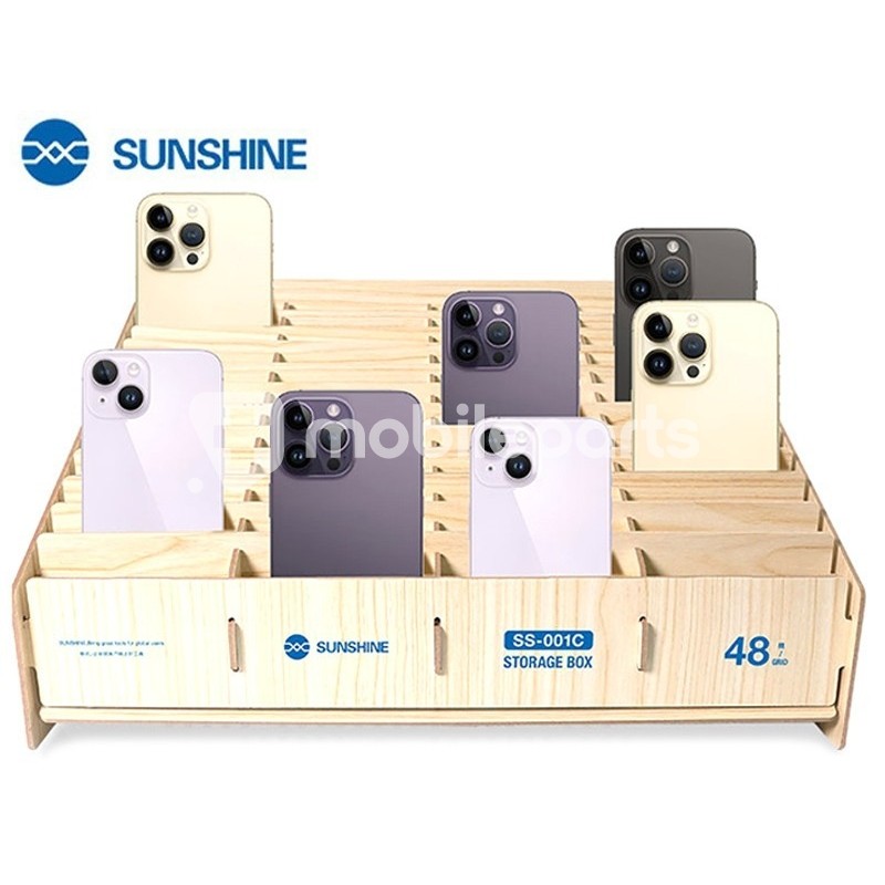 Sunshine SS-001C Smartphone Organizer Storage Box (48 Compartments)