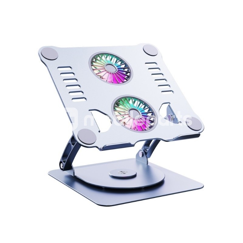Portable PC Support With Double Fan