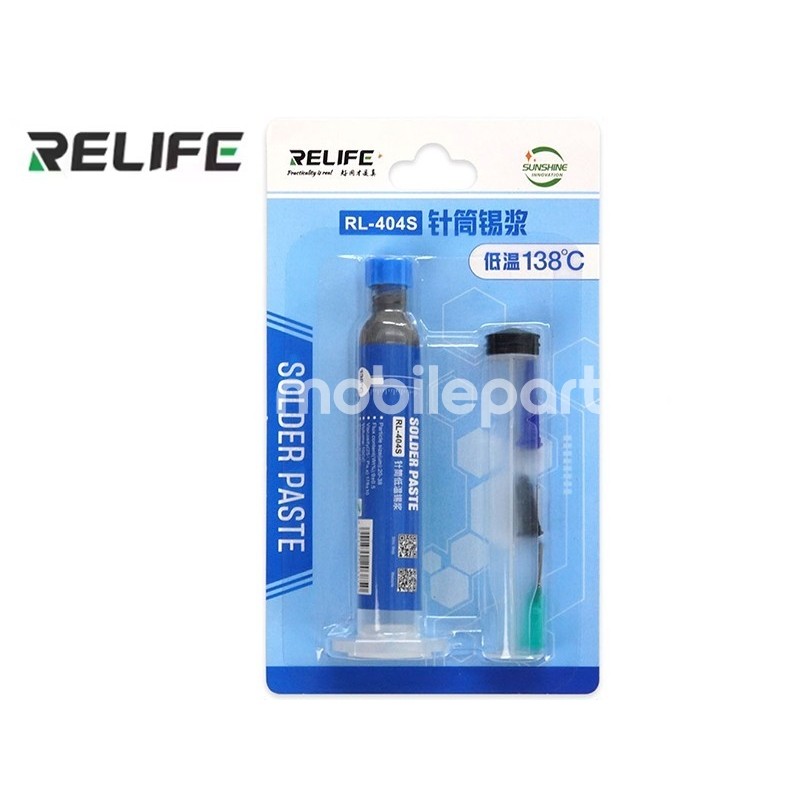 ReLife RL-404S Soldering Paste 138° 10cc