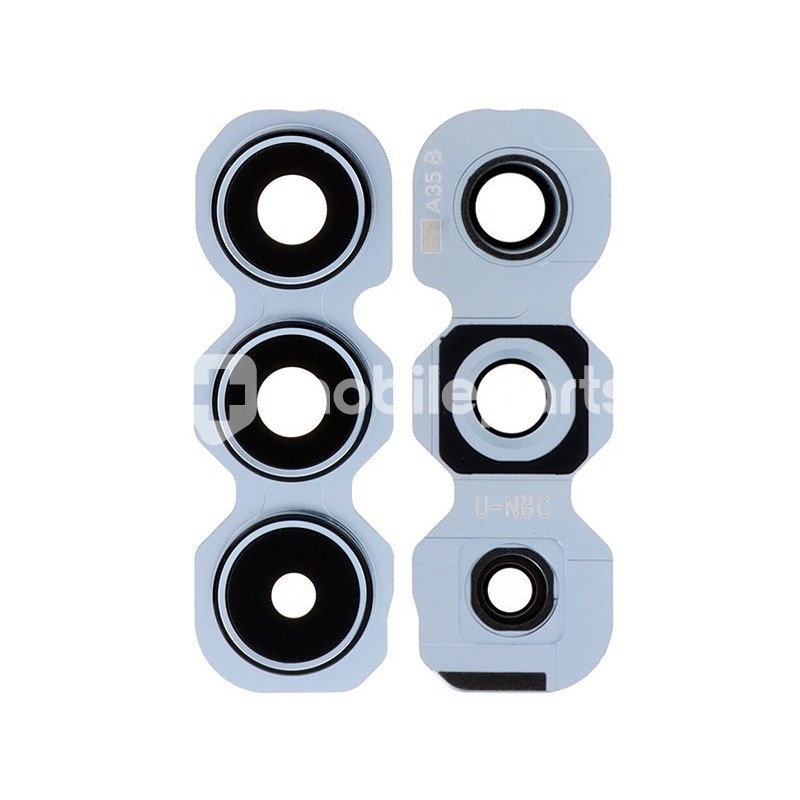 Rear Camera Lens + Frame Ice Blue Samsung SM-A356 A35 5G
