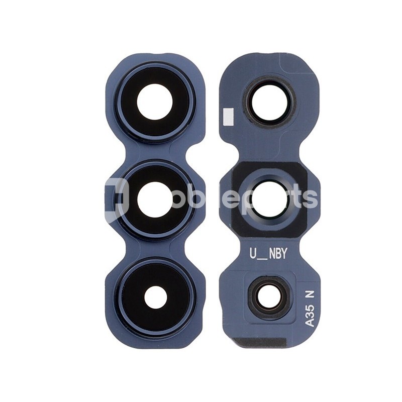 Rear Camera Lens + Frame Navy Blue Samsung SM-A356 A35 5G