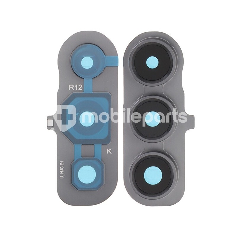 Rear Camera Lens + Frame Gray Samsung SM-S721 S24 FE