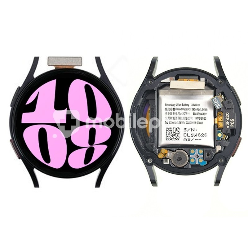 LCD + Battery Full Parts Black Samsung SM-R935F 40mm (PULLED) Grado AAA