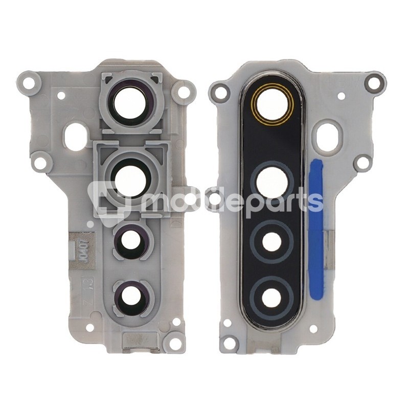 Rear Camera Lens + Frame Silver Realme 6 (PULLED)