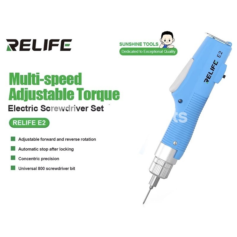 RELIFE RL-E2 Adjustable Torque Electric Screwdrivere
