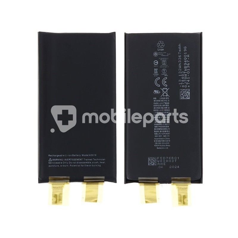 Battery 4383mAh iPhone 15 Plus No Board No Logo