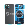 Rear Cover Black + Holder + Magnetism Ring iPhone 15 No Logo