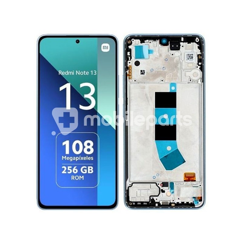 Display Touch + Frame Ice Blue Xiaomi Redmi Note 13 4G Ori