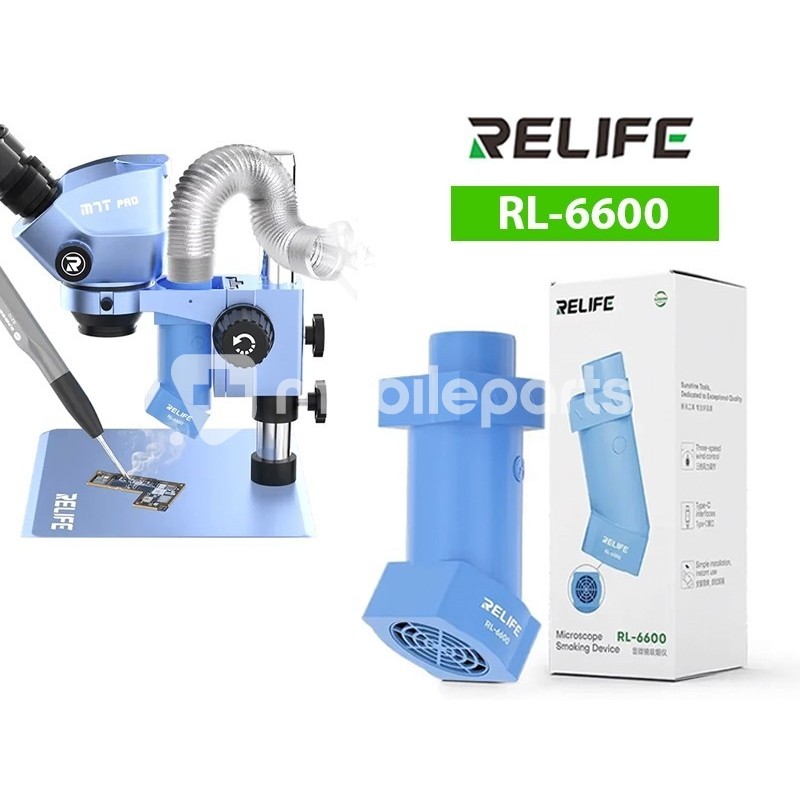 Relife RL-6600 Smoke Extractor for Microscopes Blue