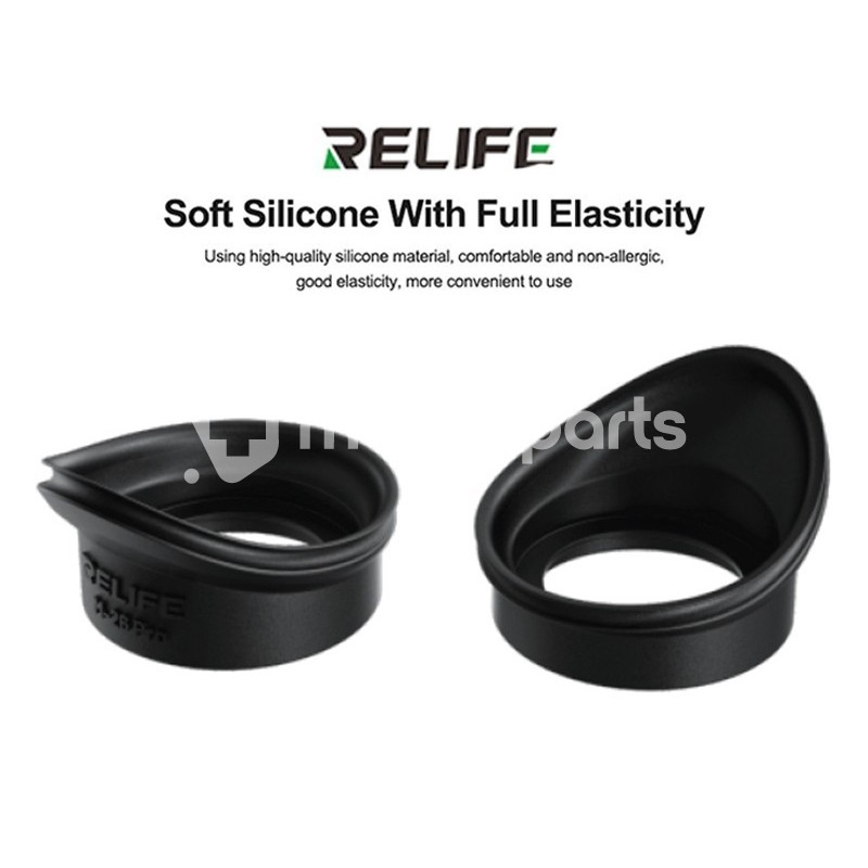 RELIFE M-26 Pro Pair of Ocular Rubbers Black