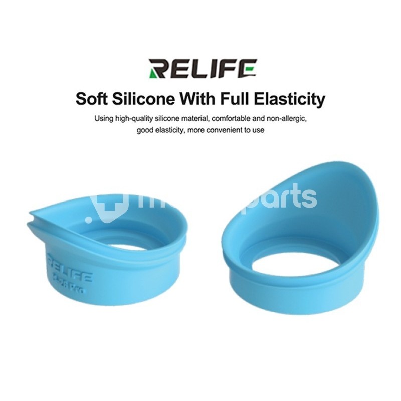 RELIFE M-26 Pro Pair of Ocular Rubbers Light Blue