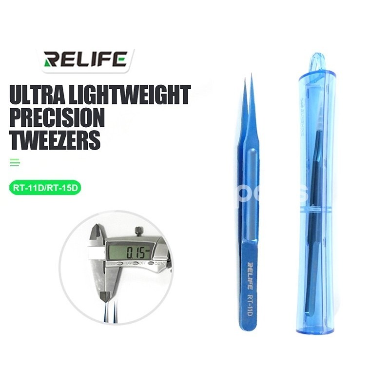 Relife RT-11D Straight Tweezers