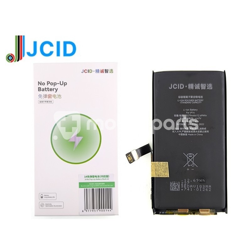 JCID Battery 3279mAh iPhone 14 No POP-UP No Board