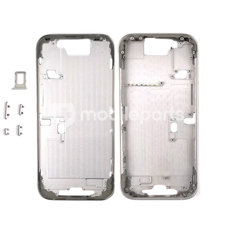 Middle Frame White iPhone 16 Pro