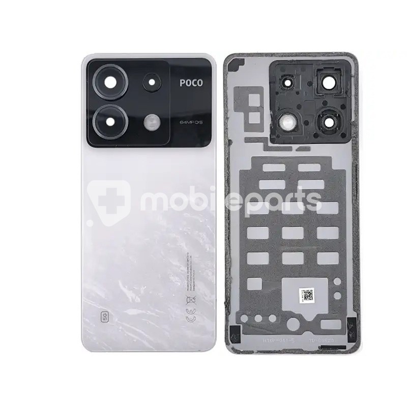 Rear Cover White Xiaomi Poco X6 5G (PULLED)