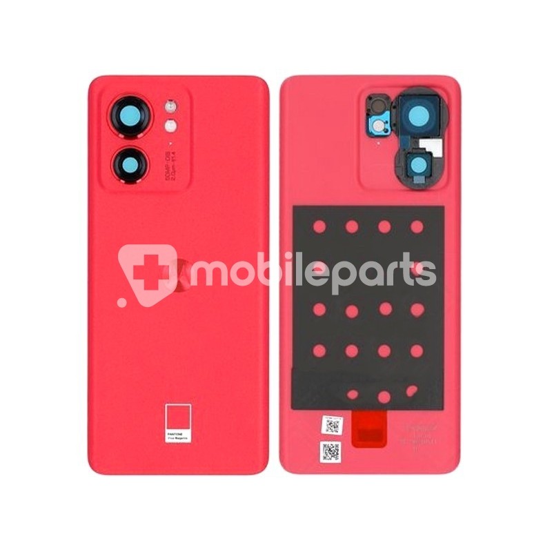 Rear Cover Viva Magenta Moto Edge 40 Ori