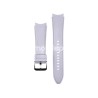 Rubber Strap Silver Samsung SM-R895 46mm
