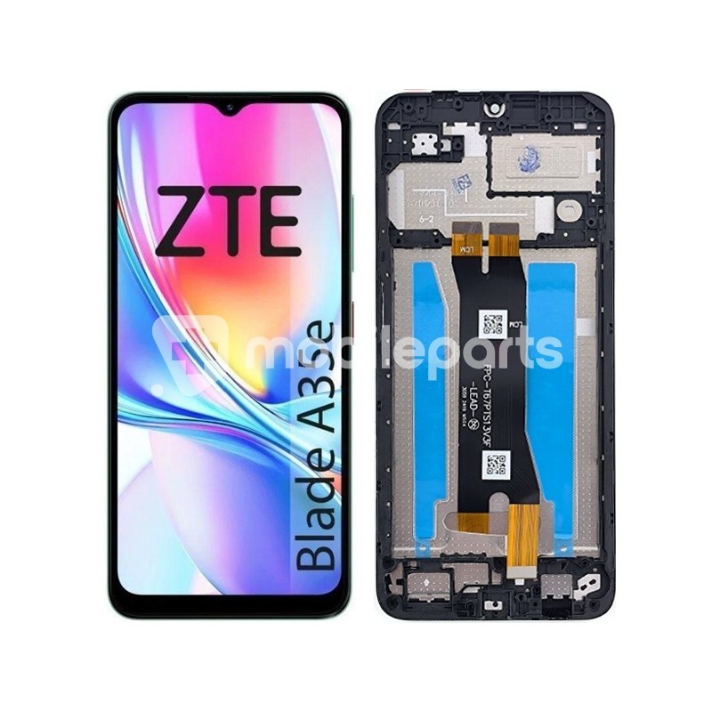 Display Touch + Frame Black ZTE Blade A35E (IPS)