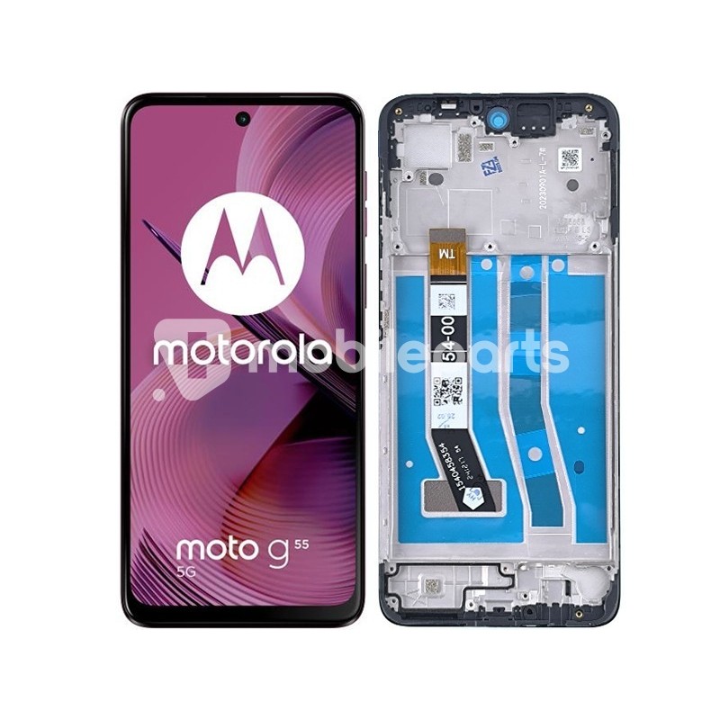 Display Touch + Frame Black Moto G55 5G (IPS)
