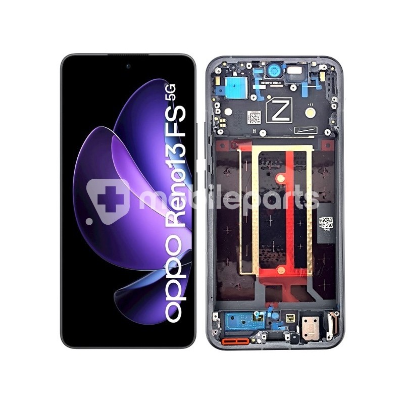 Display Touch + Frame Black OPPO Reno 13 5G (PULLED)