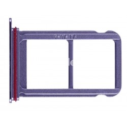 Sim Card + Micro SD Tray Purple Huawei P20 Pro CLT-L09