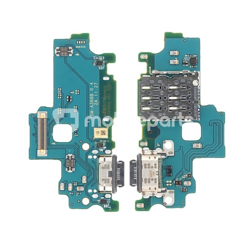 Charging Connector + Board × Samsung SM-A366 A36 5G (PULLED)