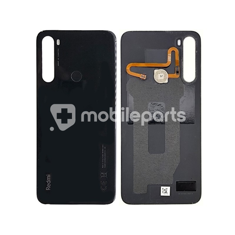 Rear Cover Black + Fingerprint Xiaomi Redmi Note 8 2021 (PULLED)