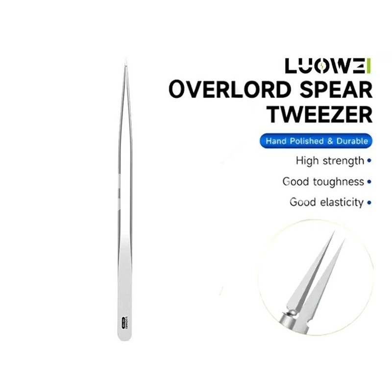 LUOWEI IS-10 Stainless Steel Tweezers