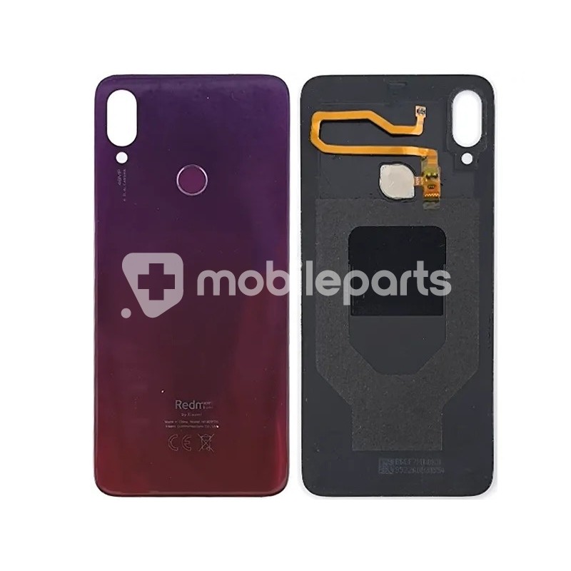 Rear Cover Purple + Fingeprint Xiaomi Redmi Note 7 - 7 Pro (PULLED)