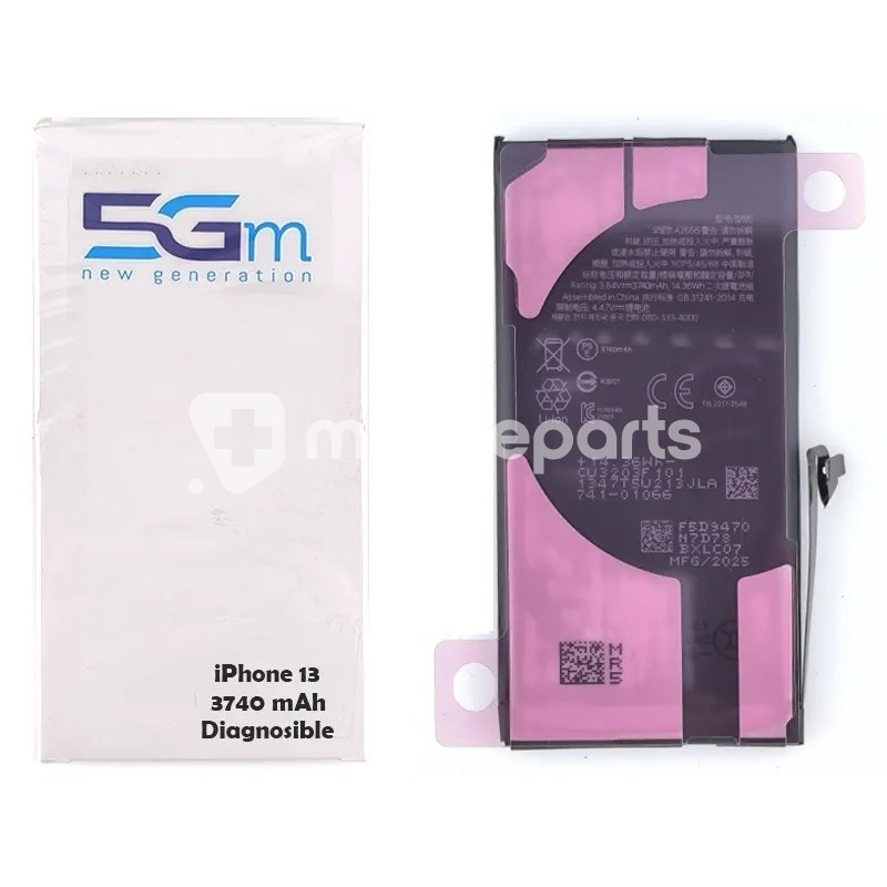 Battery iPhone 13 (Diagnosable High Capacity 3740mAh)